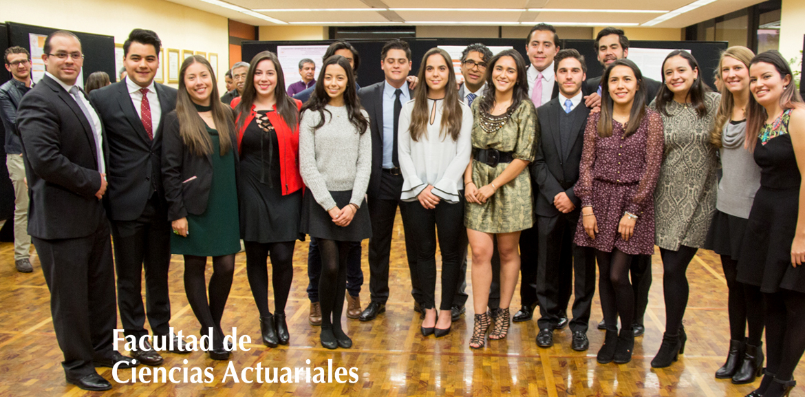 Alumnos de Ciencias Actuariales presentan carteles del Seminario de Investigación