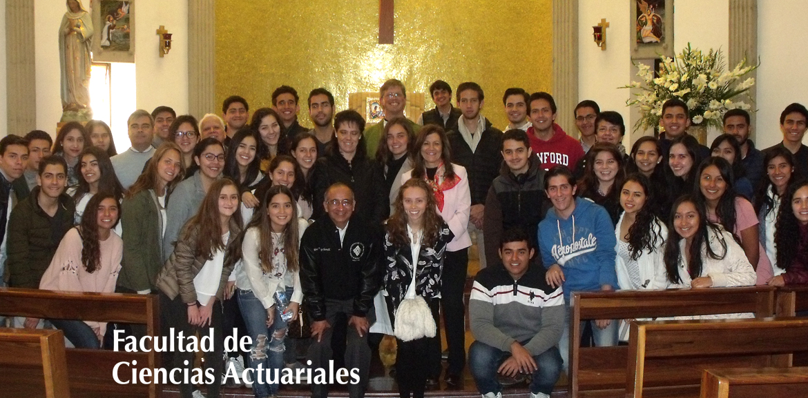 Nuestra Facultad de Ciencias Actuariales celebra su tradicional Misa anual