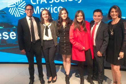 lumnos de Actuaría participan en competencia del CFA Institute Research Challenge 