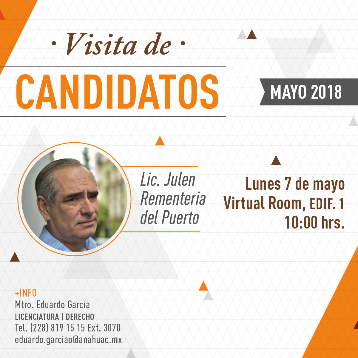 Visita de Candidatos: Elecciones 2018