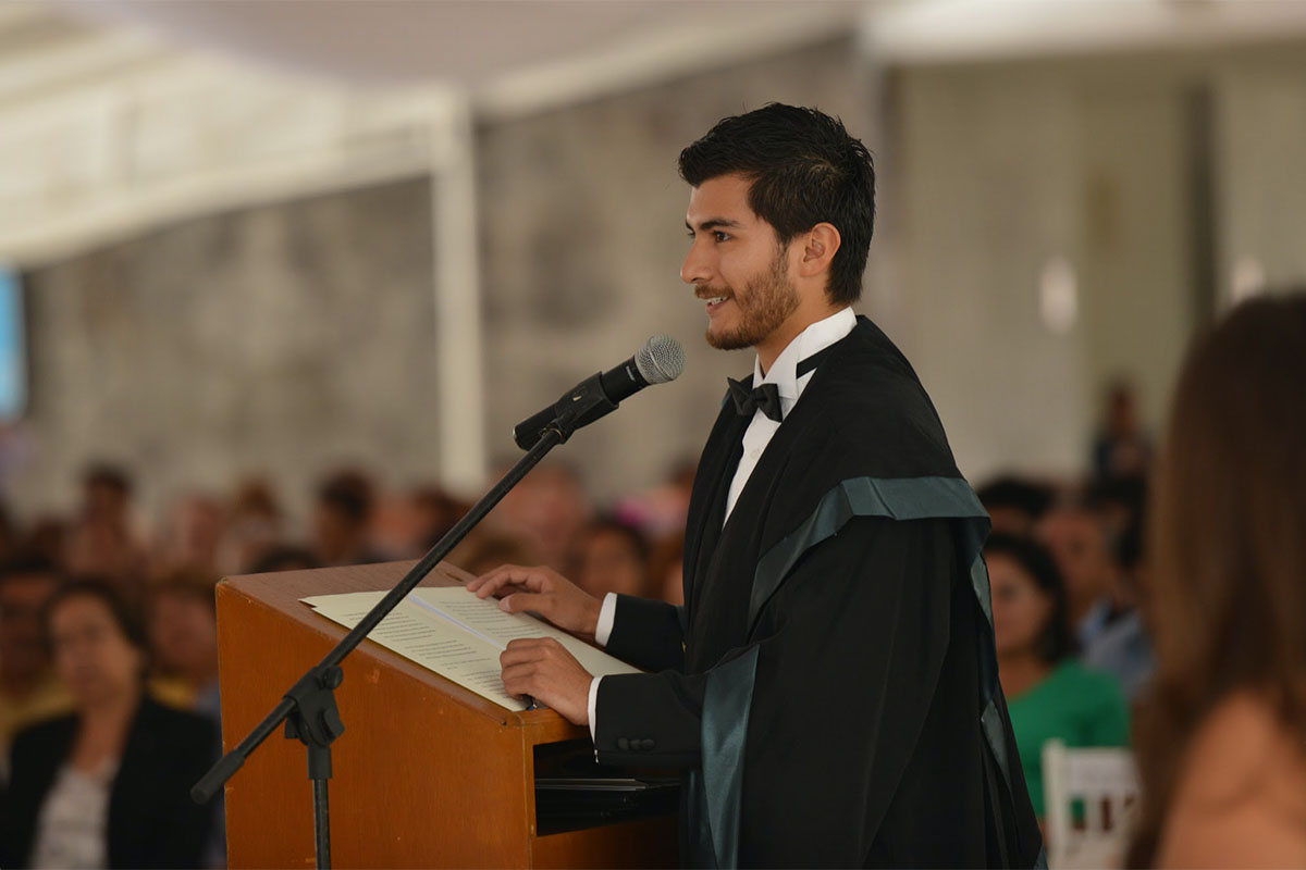1 / 10 - 2014, ceremonia de conferimiento de grado, Universidad Anáhuac Xalapa.