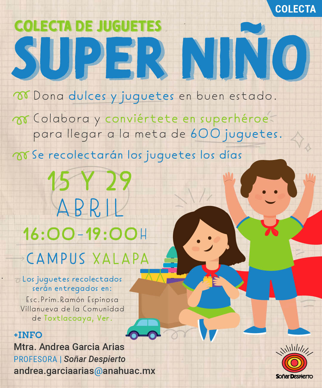 Super Niño: Colecta de Juguetes